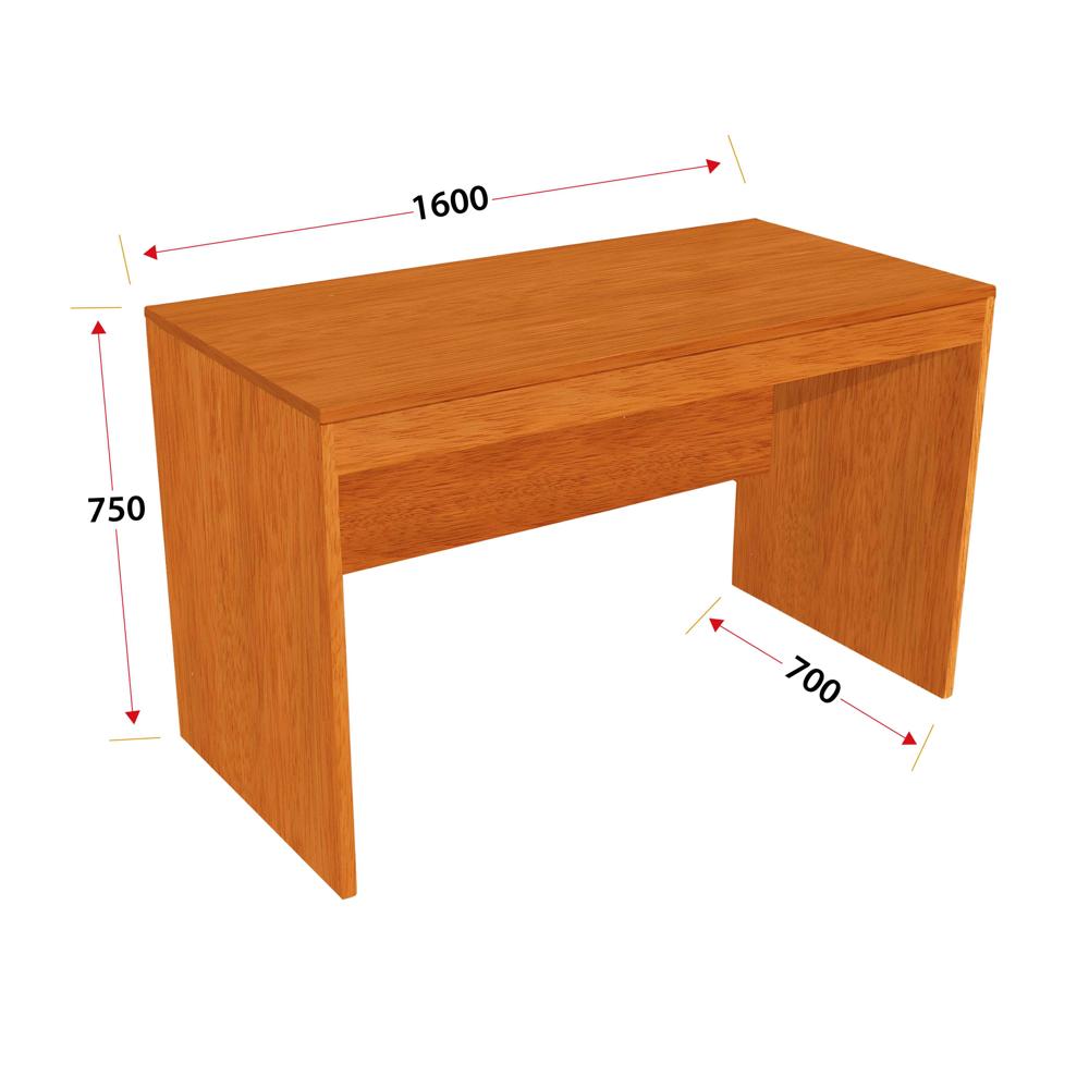 MESA DE MADERA 750X1600X700