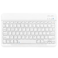 Teclado y Mouse Bluetooth Ultra Fino Blanco