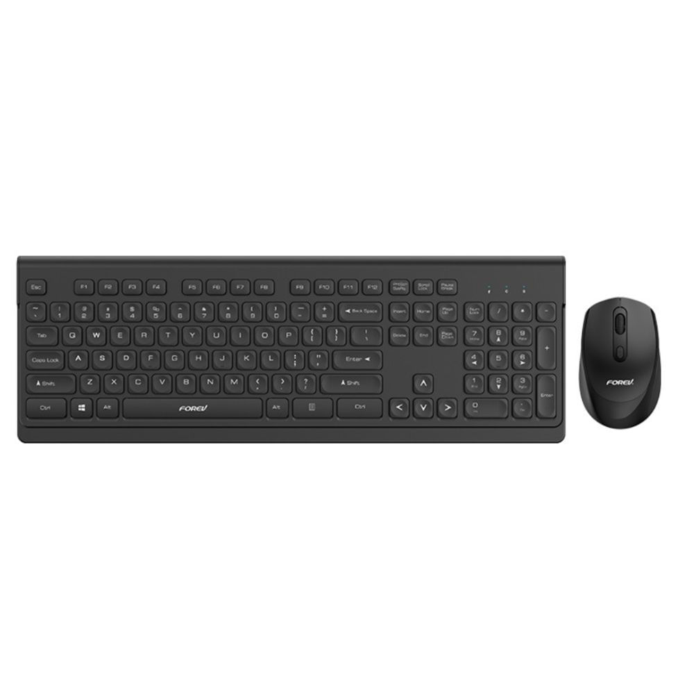 Teclado y Mouse Forev Negro