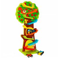 Pista De Carreras 9 Niveles Con Diseño De Árbol