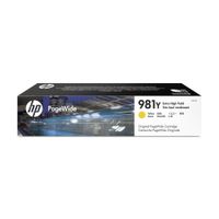 TINTA HP 981Y AMARILLO PARA PAGEWIDE E55650DN  E58650DN FLOW MFP E58650Z 16000 PAG PN L0R15A