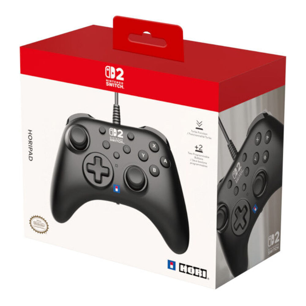 Nintendo Switch 2 Horipad Turbo black