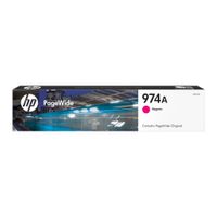 TINTA HP 974A MAGENTA PARA MODELO PAGEWIDE PRO SERIES 452, 477, 552, 577, 3K PAGINAS  P/N: L0R90AL