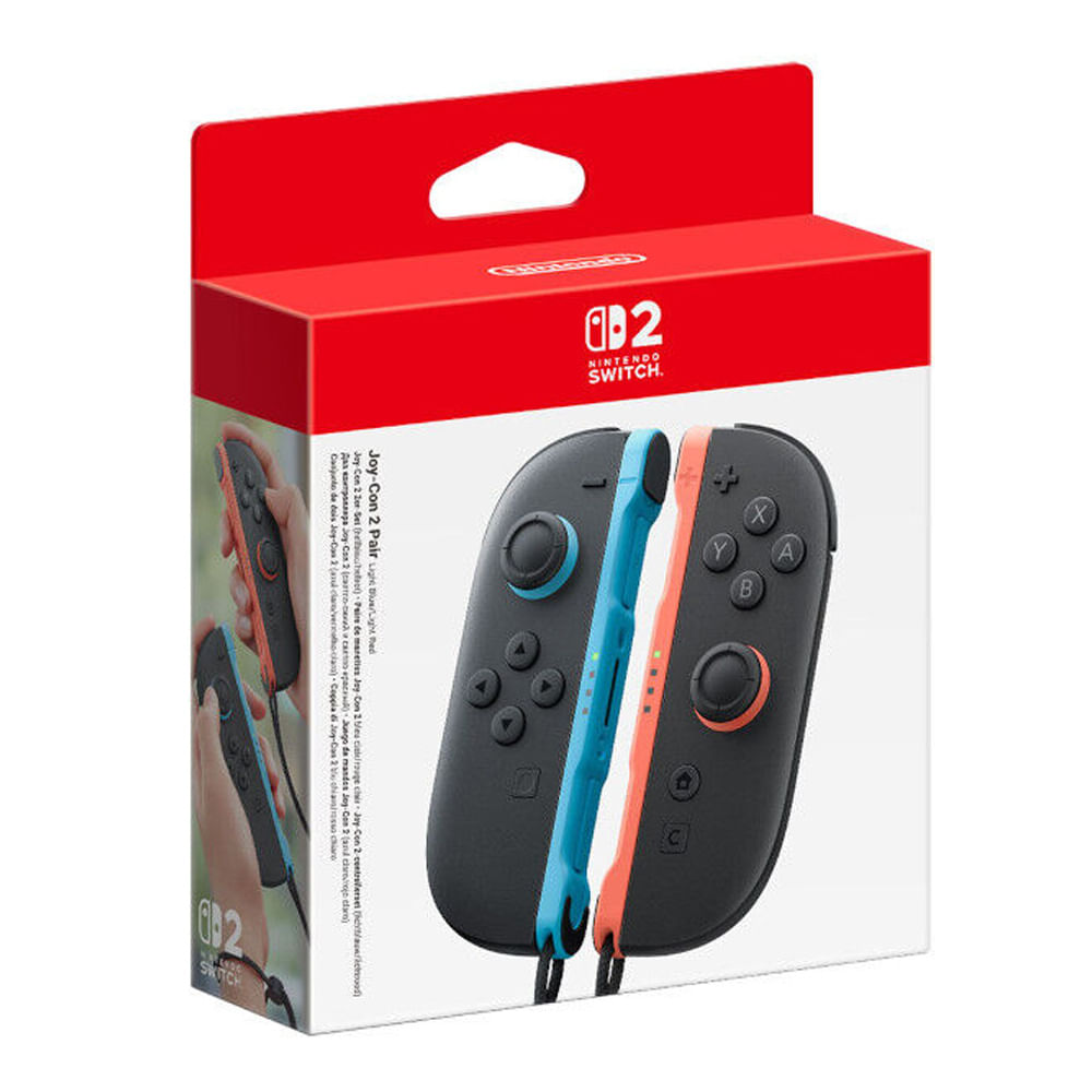 Nintendo Switch 2 Joy-Con 2 set de 2 piezas izq/dcha Azul Claro/Rojo Claro