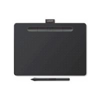 TABLETA GRAFICA WACOM INTUOS MEDIANO, AREA152 X 95 MM 2540 LPI USB COLOR NEGRO P/N: CTL6100WLK0