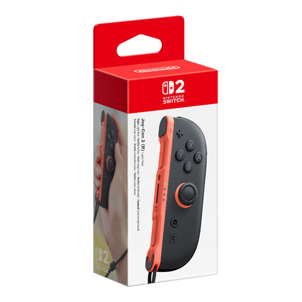 Nintendo Switch 2 Joy-Con 2 (R) Derecho Light Red