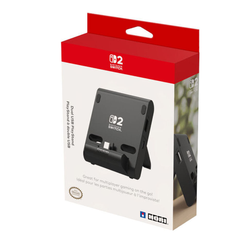 Nintendo Switch 2 Playstandcon Doble USB Hori