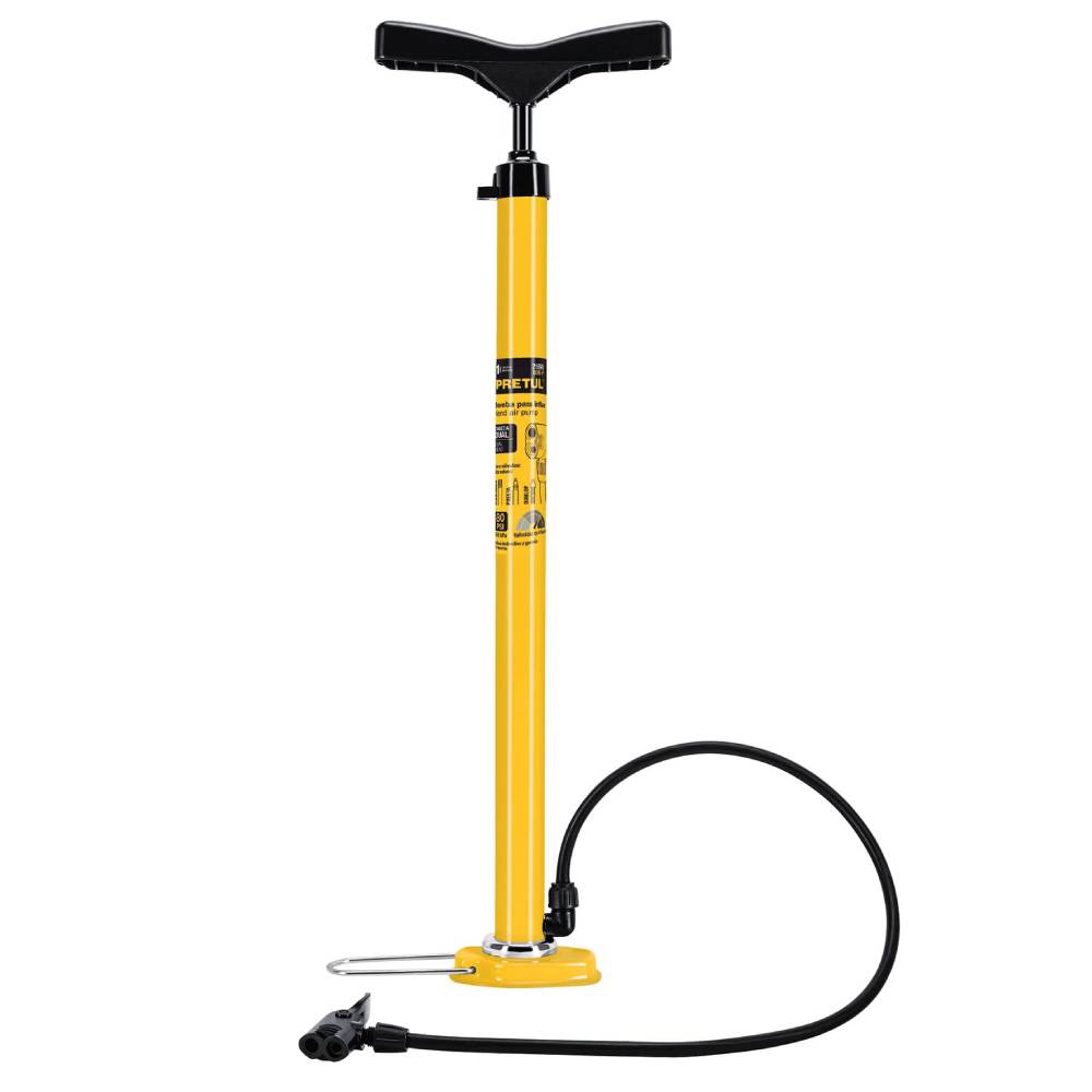Inflador de Pedal 60cm 80PSI Pretul 21690
