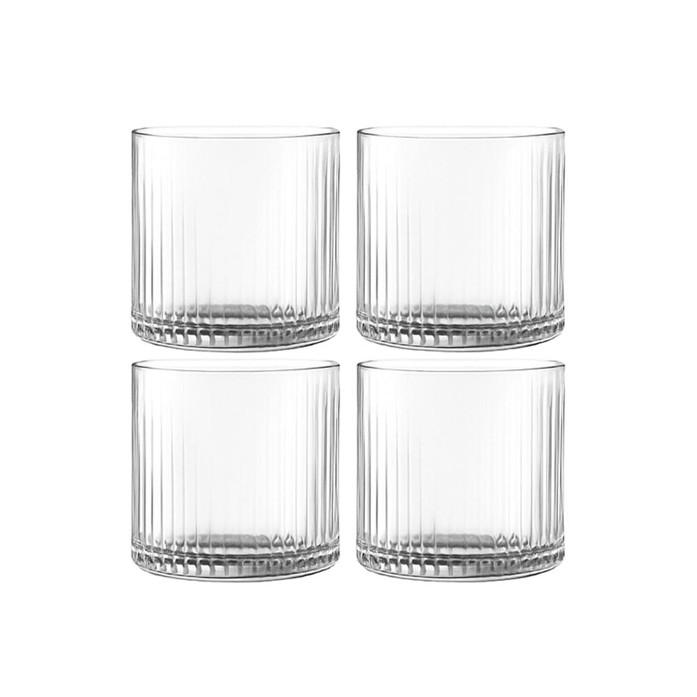 Set Vasos Ferrand X 4 Pzas Pulse Rock 355ml