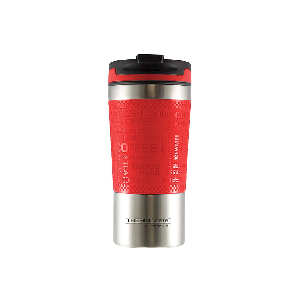 Mug Taza de Acero Inoxidable Thermos 360 ml Barista Rojo