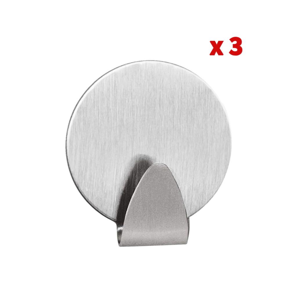 Set de Ganchos Autoadhesivos para Organizar y Colgar Redondo