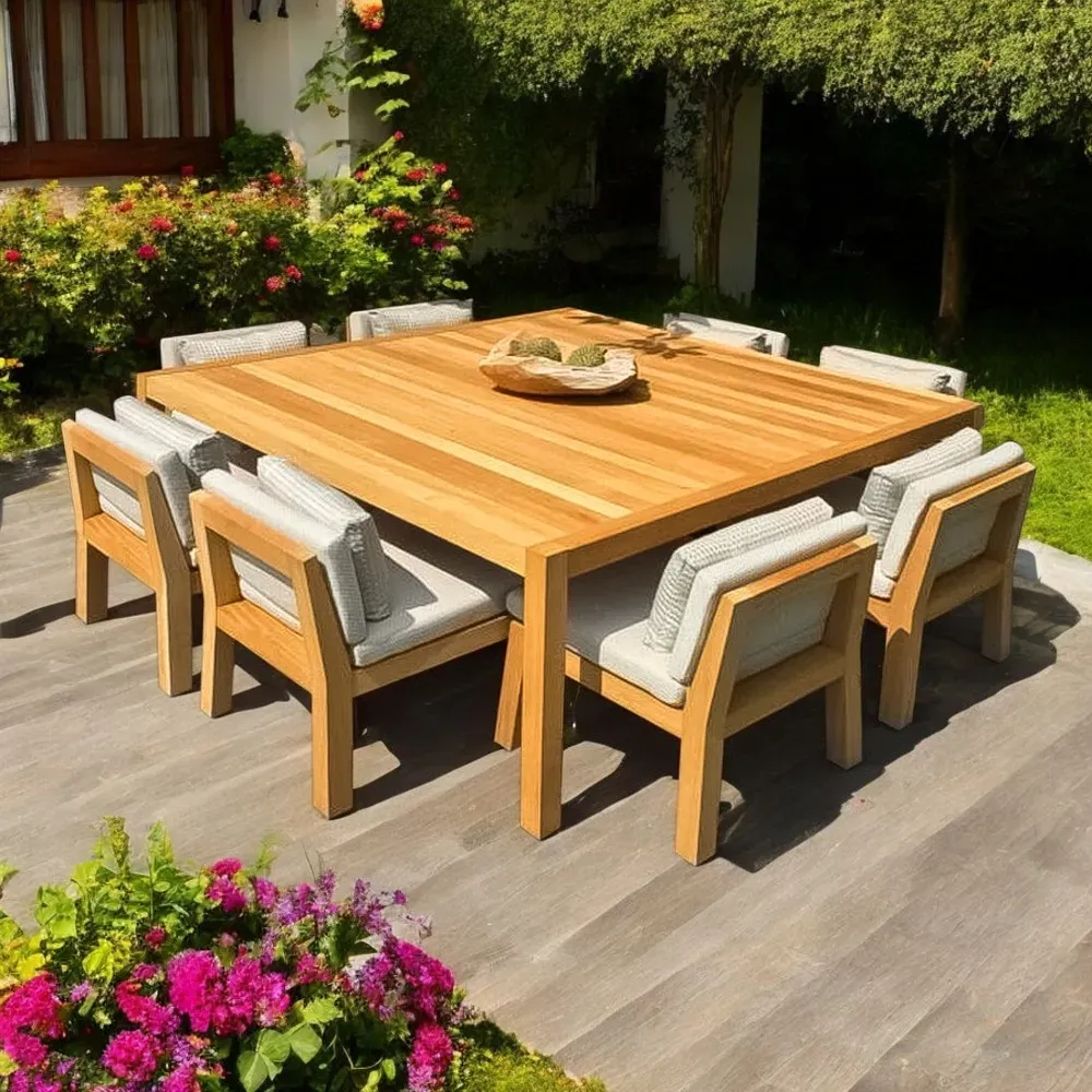 Comedor de Madera Pamplona para 8 personas Movenda