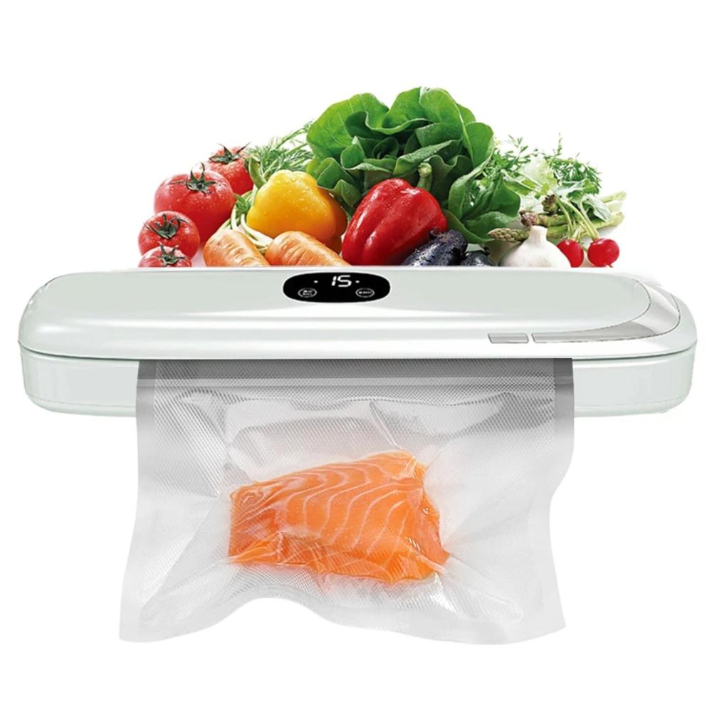 Sellador de Bolsas al Vacio para Alimentos más 10 Bolsas