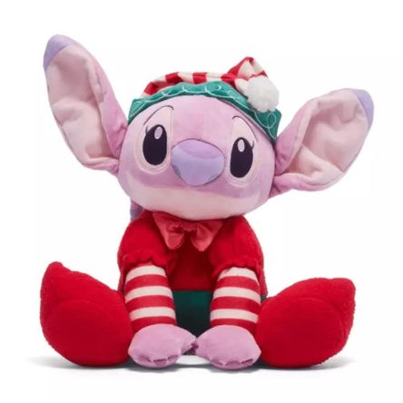 Peluche Stitch Angel Navideño 2024 Disney Store