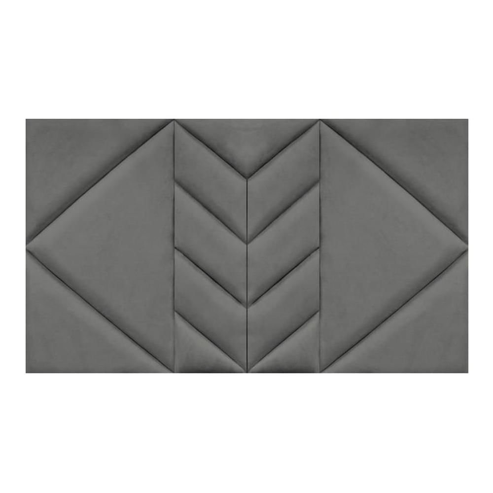 Cabecera Coleo Aerea Queen - Gris Oscuro