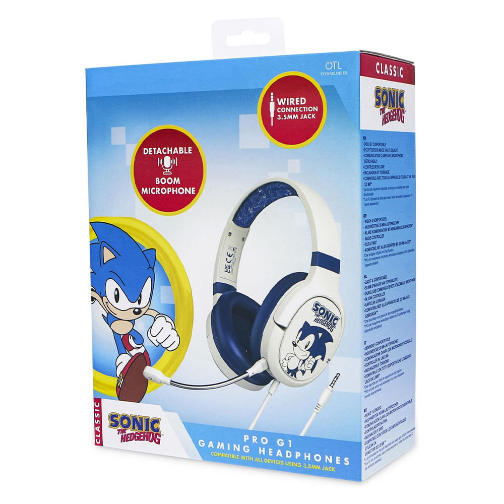 Auriculares Inalámbricos OTL Sonic the hedgehog Color Blanco
