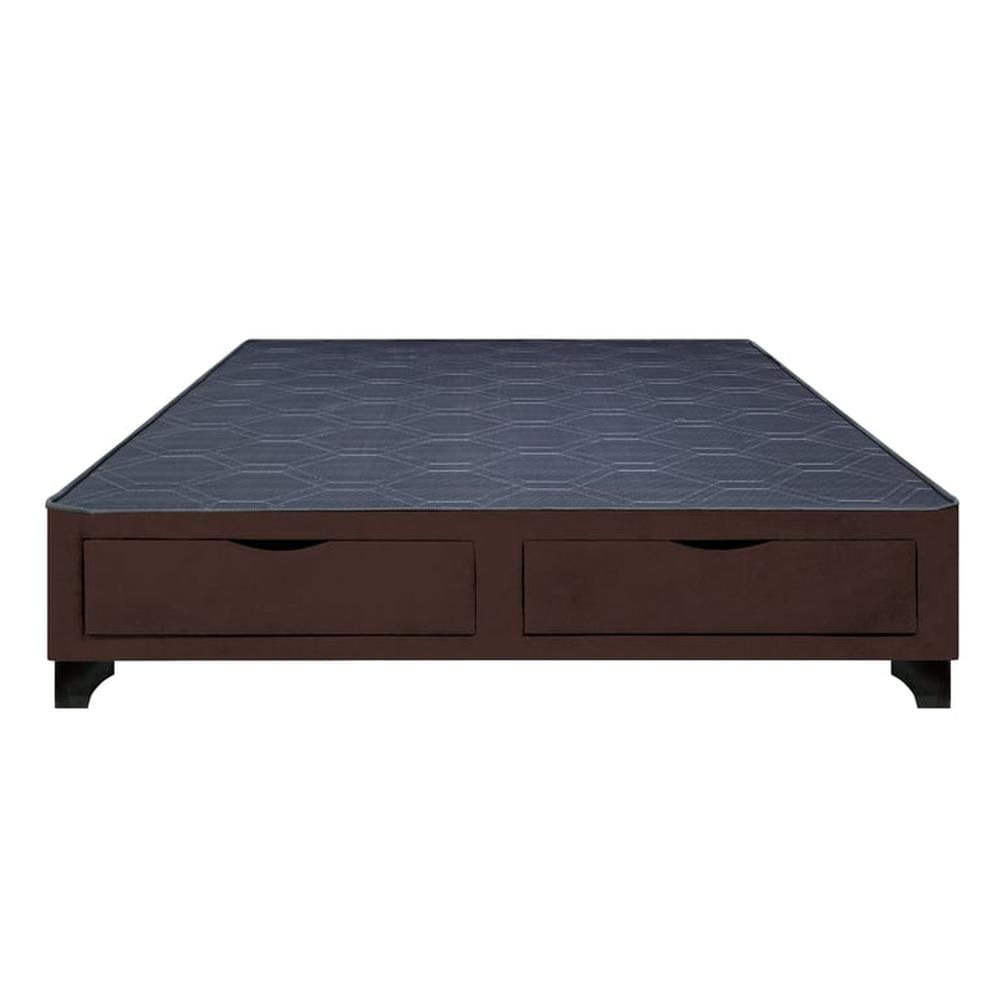 Base de Cama Kolpa 2 Cajones Frontales 1.5 Plz - Chocolate Base de Cama Kolpa 2 Cajones Frontales 1.5 Plz - Chocolate