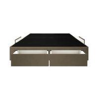 Base De Cama Wels 4 Cajones 2 Plz - Beige Oscuro