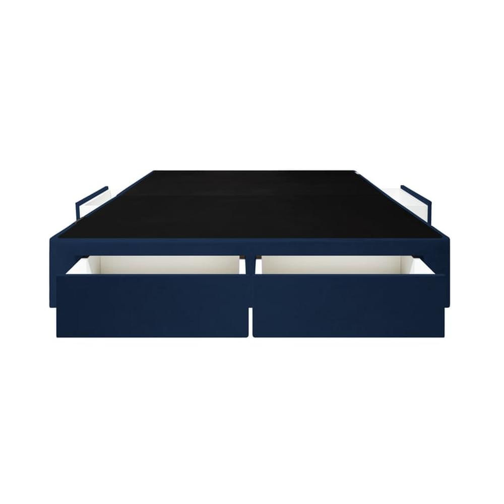 Base De Cama Wels 4 Cajones 2 Plz - Azul Marino Base De Cama Wels 4 Cajones 2 Plz - Azul Marino