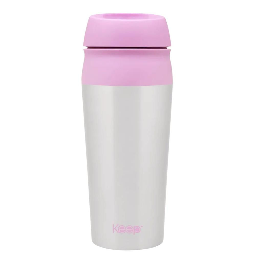 Vaso Mug Keep Botón 450ml Rosa Vaso Mug Keep Botón 450ml Rosa