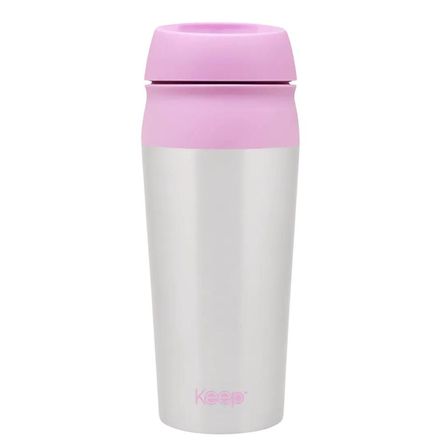 Vaso Mug Keep Botón 450ml Rosa Vaso Mug Keep Botón 450ml Rosa