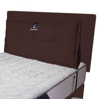 Dormitorio Pocket Vip + 4 Caj. 2 Plz + Cabecera + Cojin - Chocolate