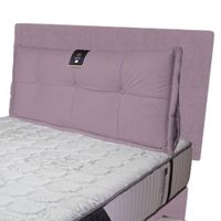 Dormitorio Pocket Vip + 4 Caj. 2 Plz + Cabecera + Cojin - Lila