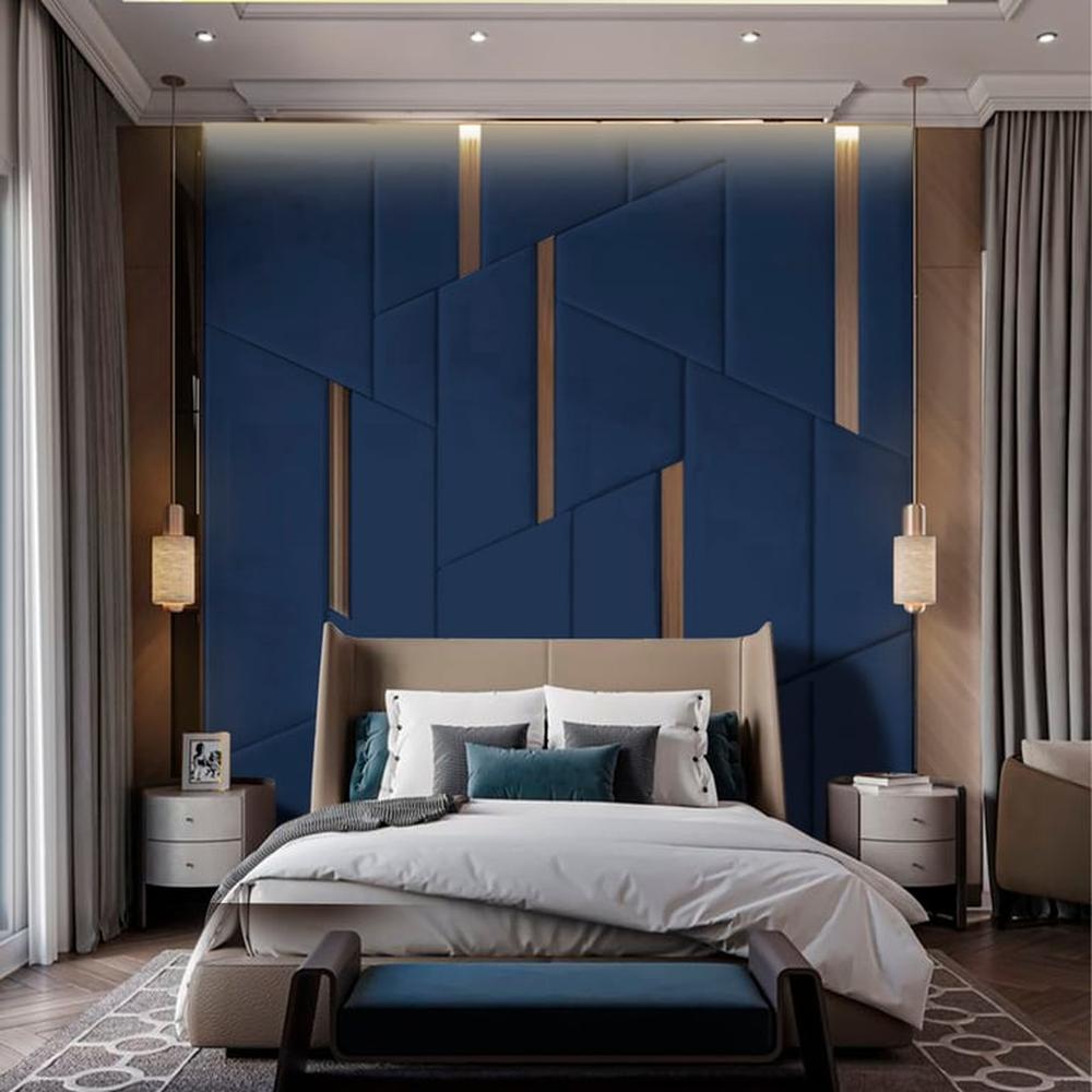 Cabecera Ringsted King - Azul Marino