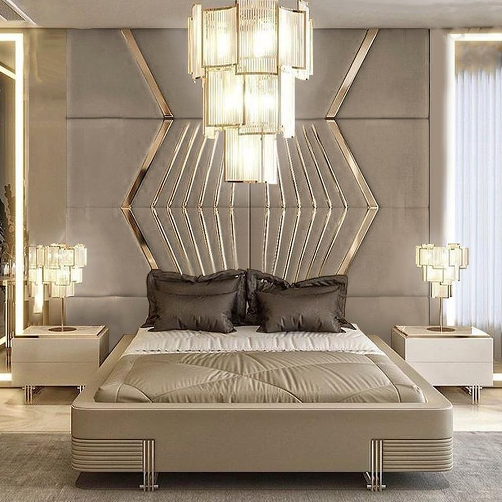 Cabecera Viborg 2 Plz - Beige Claro