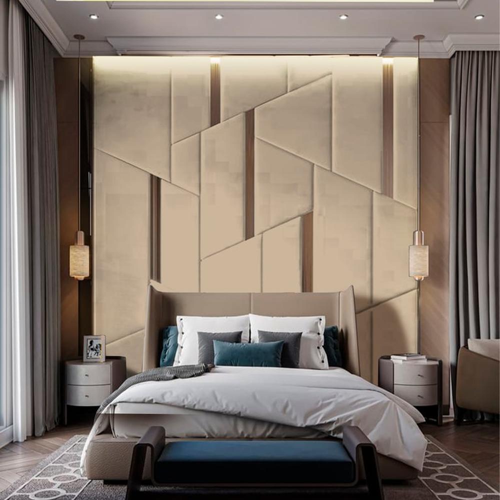 Cabecera Ringsted King - Beige Claro