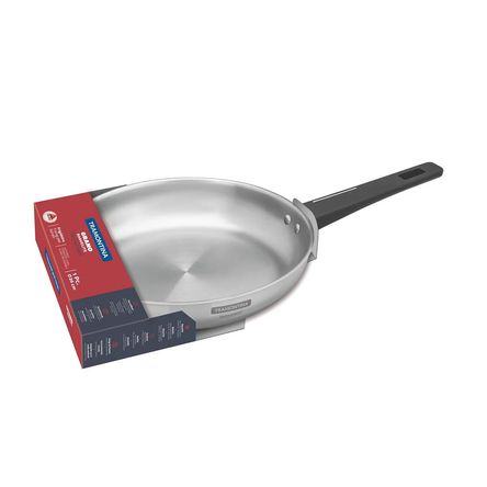 Sartén Profesional Tramontina Grano Inox 26cm Mango Baquelita