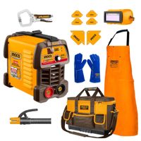 Soldadora 160amp + kit Soldador Ingco COS23095