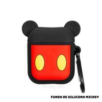 Carcasa de silicona para Airpods de generación 1 y 2 diseño de MICKEY