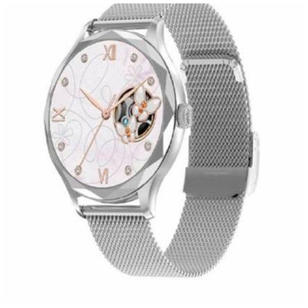 Smartwatch dts diamond doble correa alta gama plata