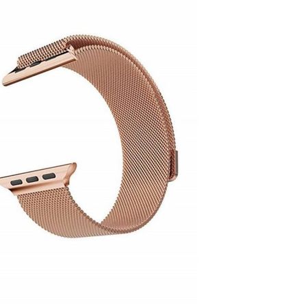 Correas Milanese Imantada Applewatch 38-40-41mm Oro Rosa Correas Milanese Imantada Applewatch 38-40-41mm Oro Rosa