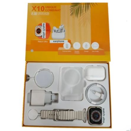 Smartwatch x10 pack negro