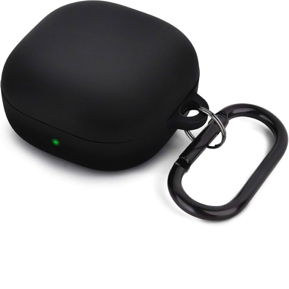 Case de silicona para galaxy buds 2-2pro-Fe-live negro Case de silicona para galaxy buds 2-2pro-Fe-live negro