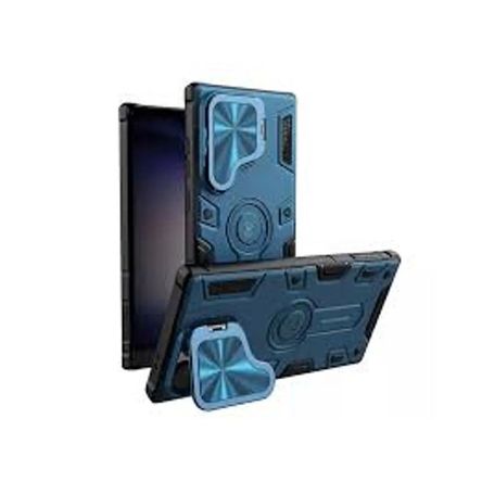 CASE MOKET ARMOR ANTICAIDAS PARA SAMSUNG S25 AZUL