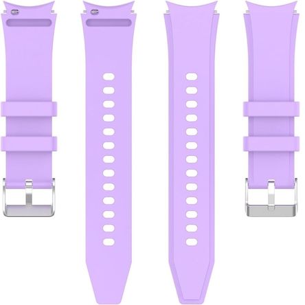 Correa de silicona samsung watch 4-5-5 pro-6-7-fe morado Correa de silicona samsung watch 4-5-5 pro-6-7-fe morado