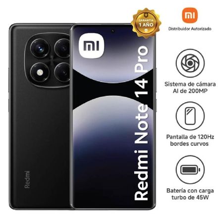 Celular XIAOMI REDMI NOTE 14 PRO 6.67