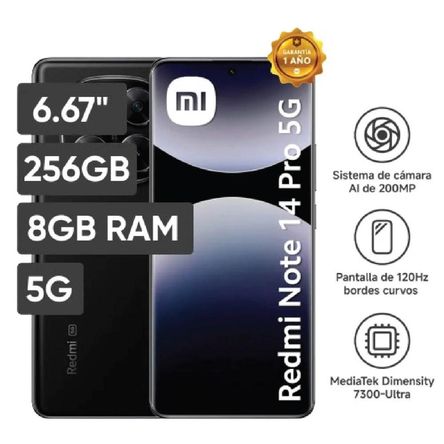 Celular Xiaomi Redmi Note 14 Pro 5G 6.67