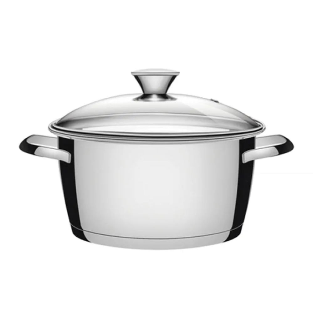 Olla Acero 16 Cm (1.6 Lt) Allegra T/Vid - Tramontina - 10116234 Olla Acero 16 Cm (1.6 Lt) Allegra T/Vid - Tramontina - 10116234
