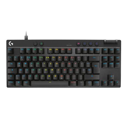 Teclado Logitech G Pro X TKL Rapid RGB Raíd Magnetic Analog - Negro Teclado Logitech G Pro X TKL Rapid RGB Raíd Magnetic Analog - Negro