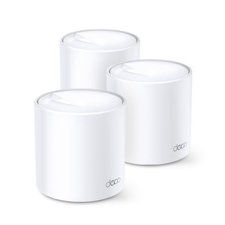 Sistema Mesh Wi-Fi 6 Inteligente TP-Link Deco X60 AX5400 3-Pack DECO X60-3