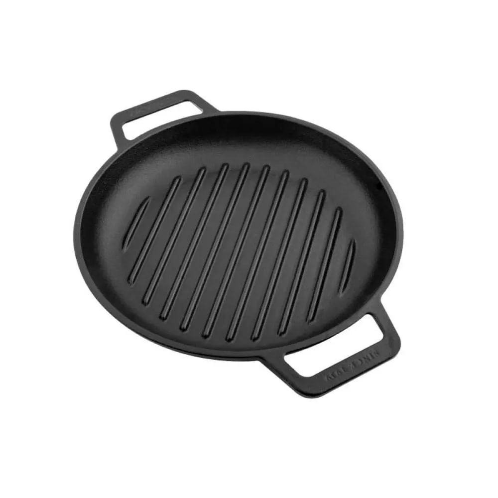 Sarten Hierro Fundido Doble Asa Grill 10/25 Cm - Victoria 55145754 Sarten Hierro Fundido Doble Asa Grill 10/25 Cm - Victoria 55145754