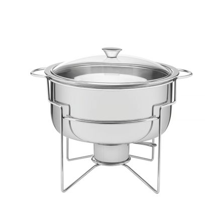 Rechaud baño maría de acero inoxidable de 7L con hornalla 61042200