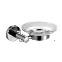 Jabonera 6701AC Acero Inoxidable color Plateado Satinado