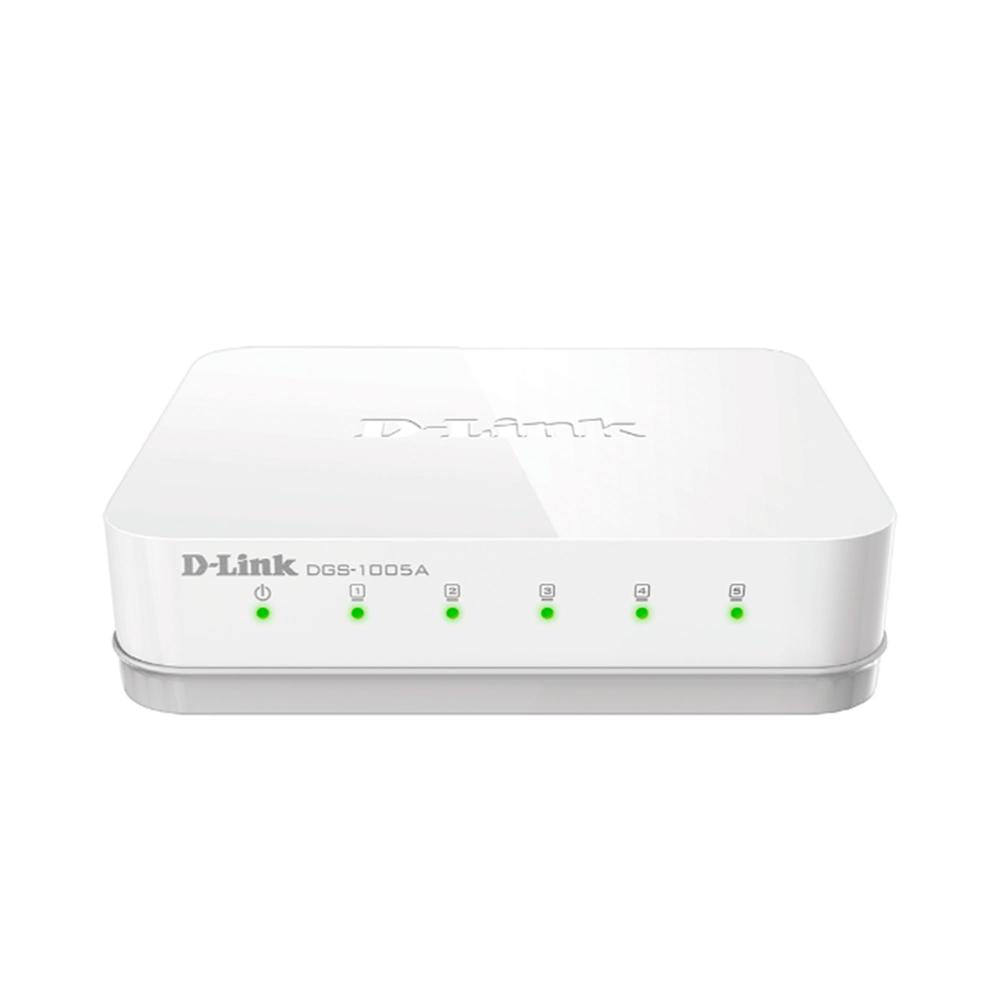 SWITCH D-LINK DGS-1005A, 5 PUERTOS ETHERNET 10/100/1000 MBPS P/N: DGS-1005A SWITCH D-LINK DGS-1005A, 5 PUERTOS ETHERNET 10/100/1000 MBPS P/N: DGS-1005A