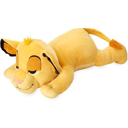 Disney | Peluche dormido suave y abrazable grande de Disney | Simba