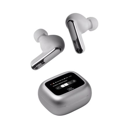 AUDIFONO INALAMBRICO JBL LIVE BEAM 3, BLUETOOTH 5.3 20 HZ-40 KHZ 48 HORAS P/N: JBLLIVEBEAM3SILAM
